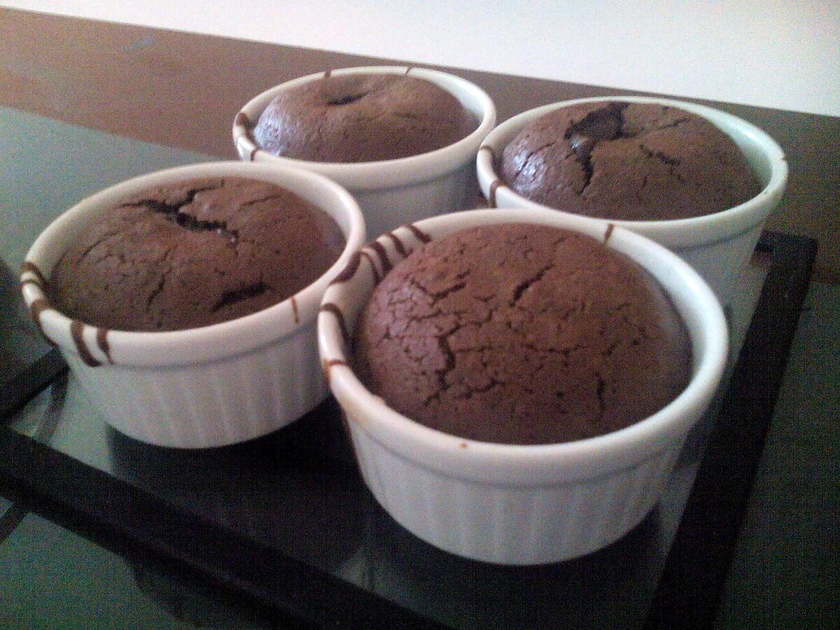 recette Coulants au chocolat