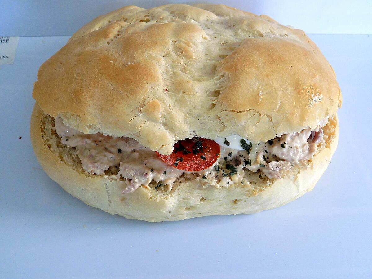 recette Pan-bagnat (à ma façon)