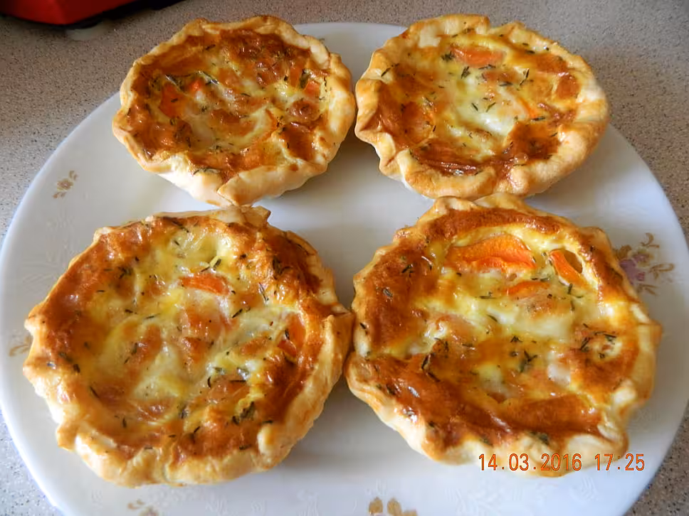 recette Tartelettes carottes mozza