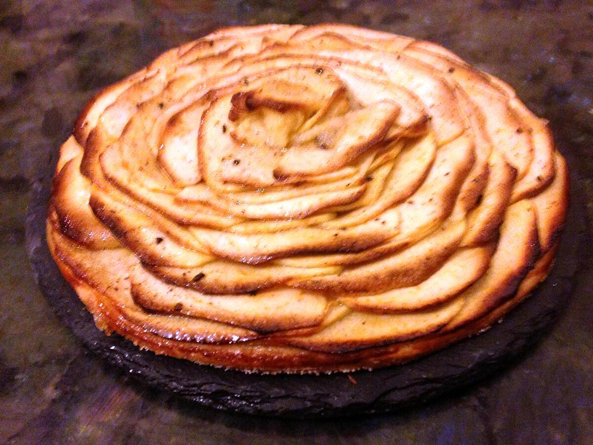 recette Tarte fine aux pommes