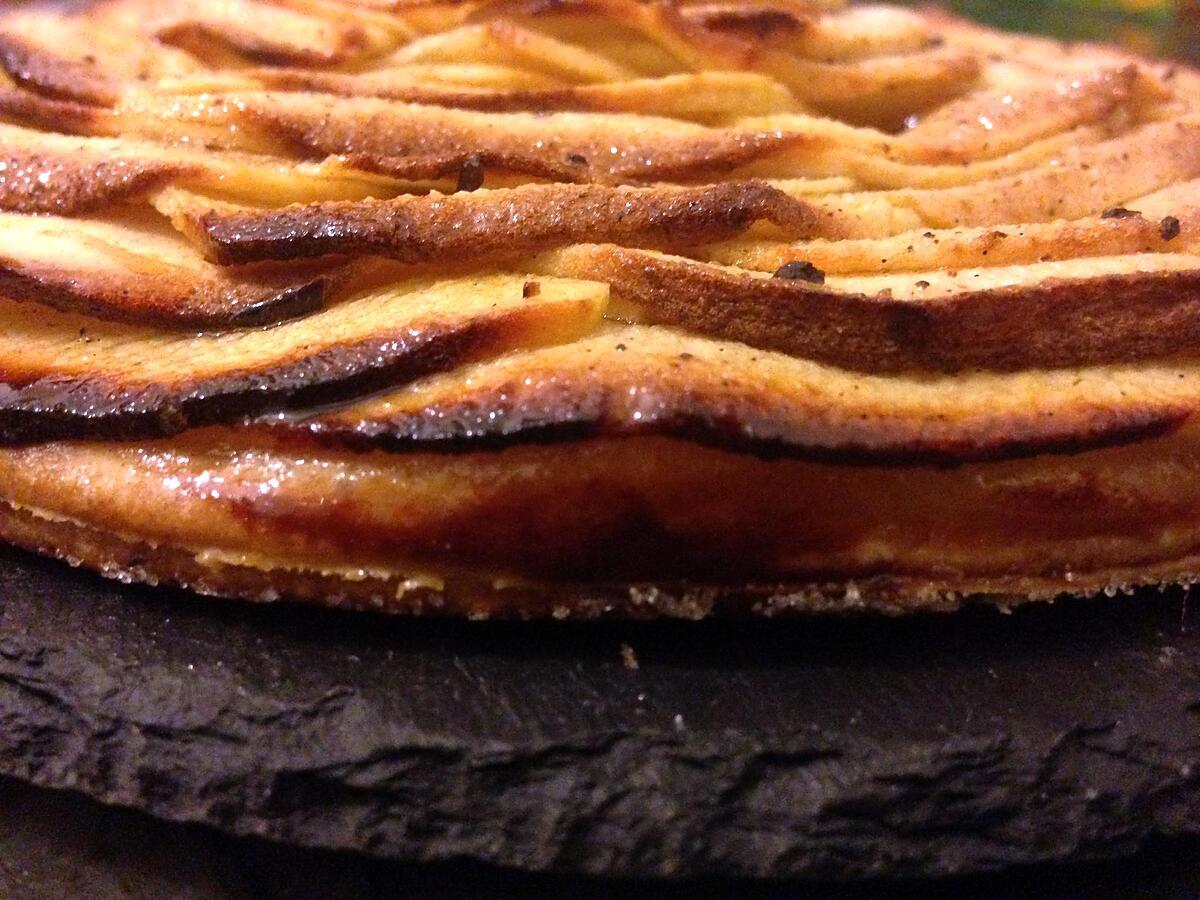 recette Tarte fine aux pommes