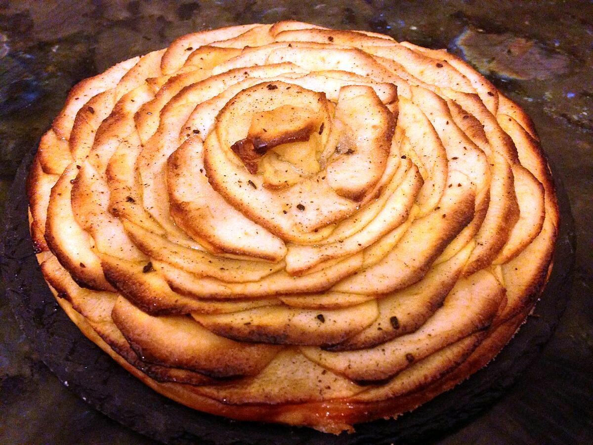 recette Tarte fine aux pommes