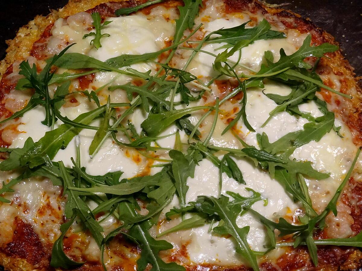 recette Base de pizza 4 ingrédients (pour 1 pizza).