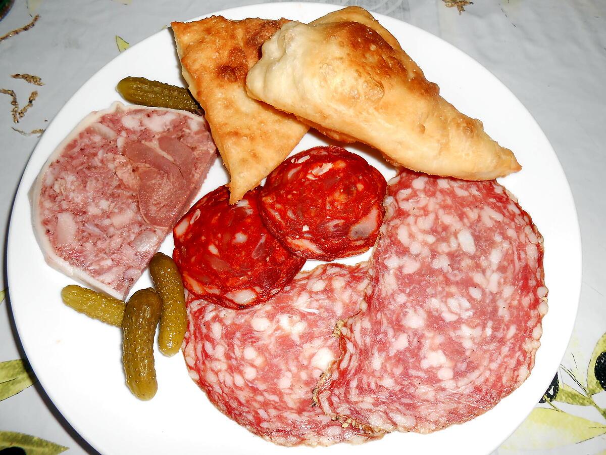 recette GNOCCO FRITTO ET CHARCUTERIE