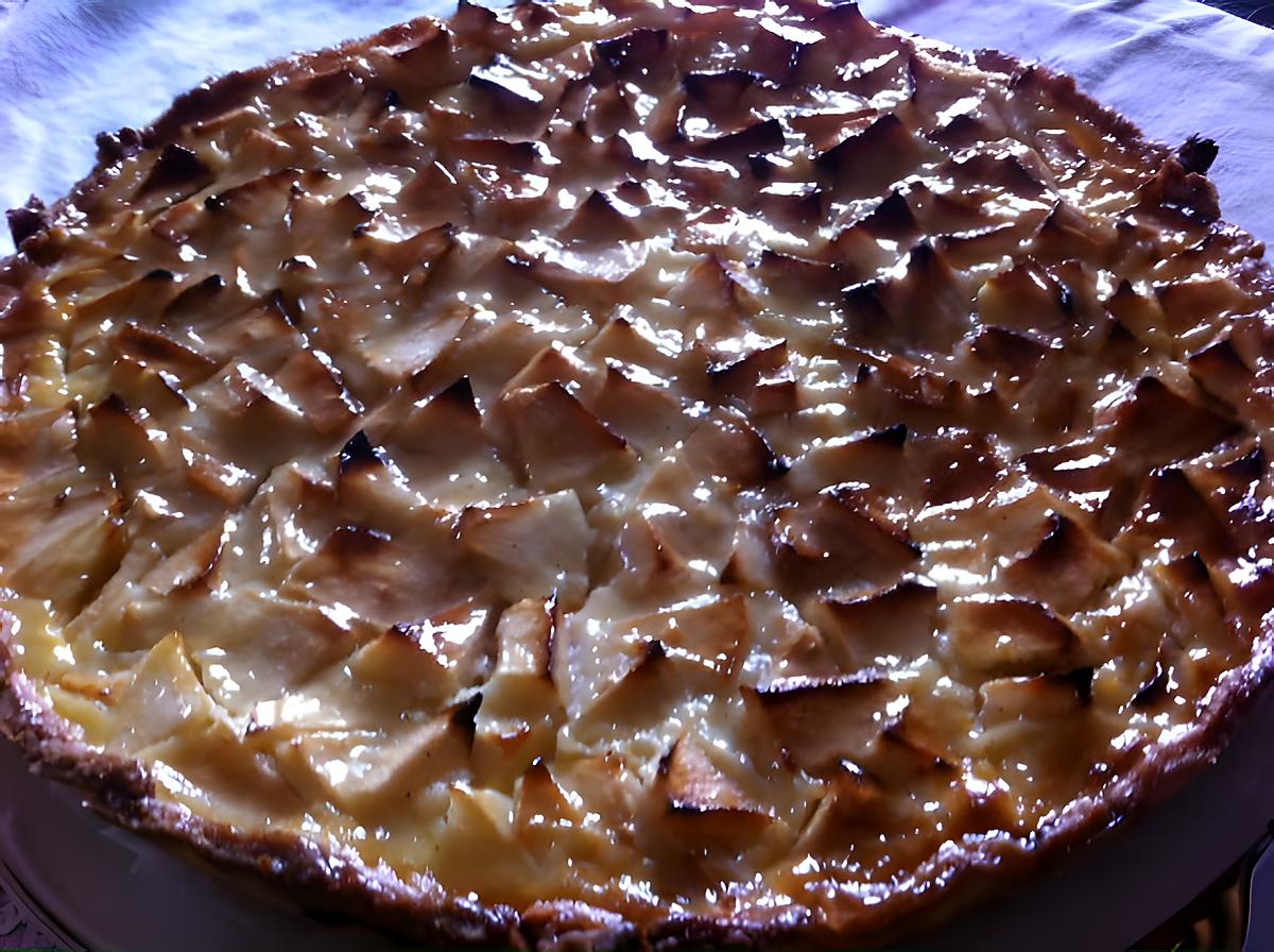 recette Tarte aux pommes alsacienne