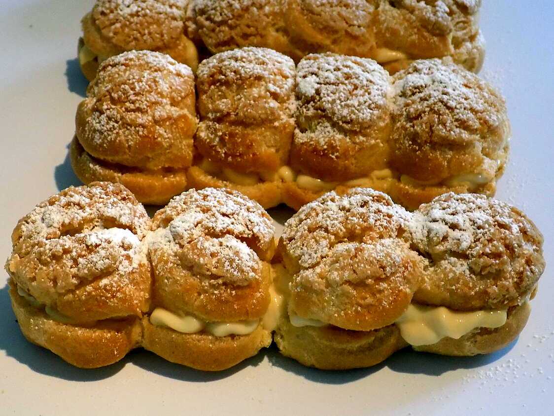 Éclair au caramel beurre salé et mascarpone