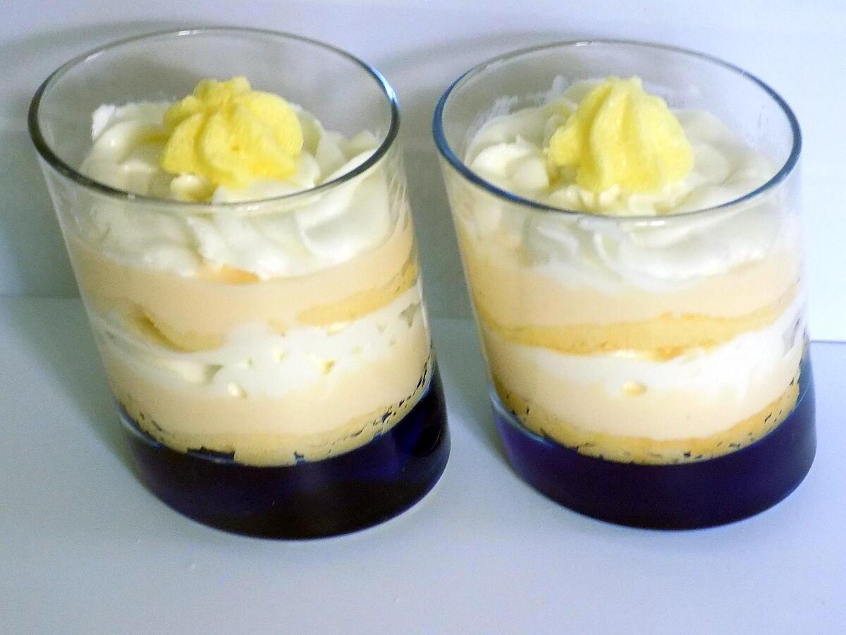 recette Tiramisu lemon curd (compatible dukan)