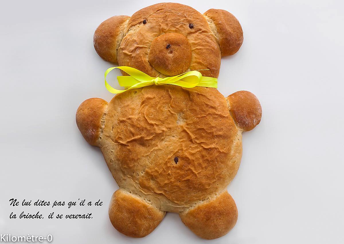 recette Pain au lait nounours