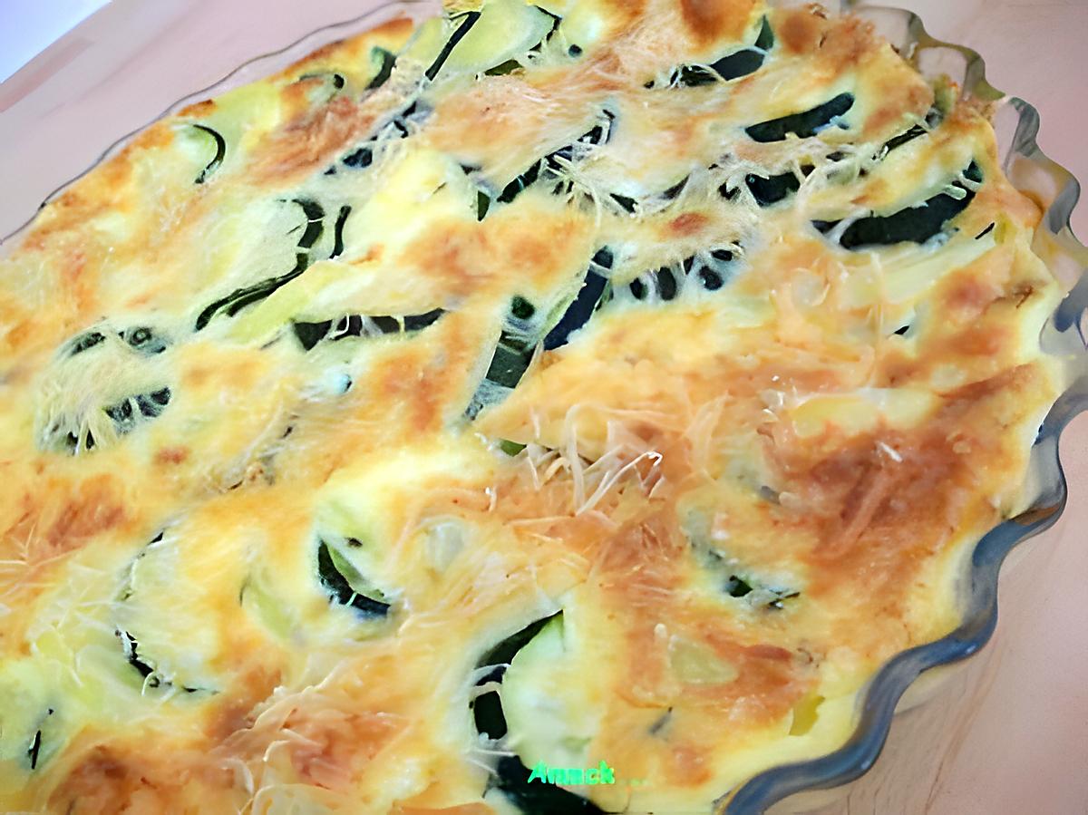 recette Gratin de pommes de terre & courgettes