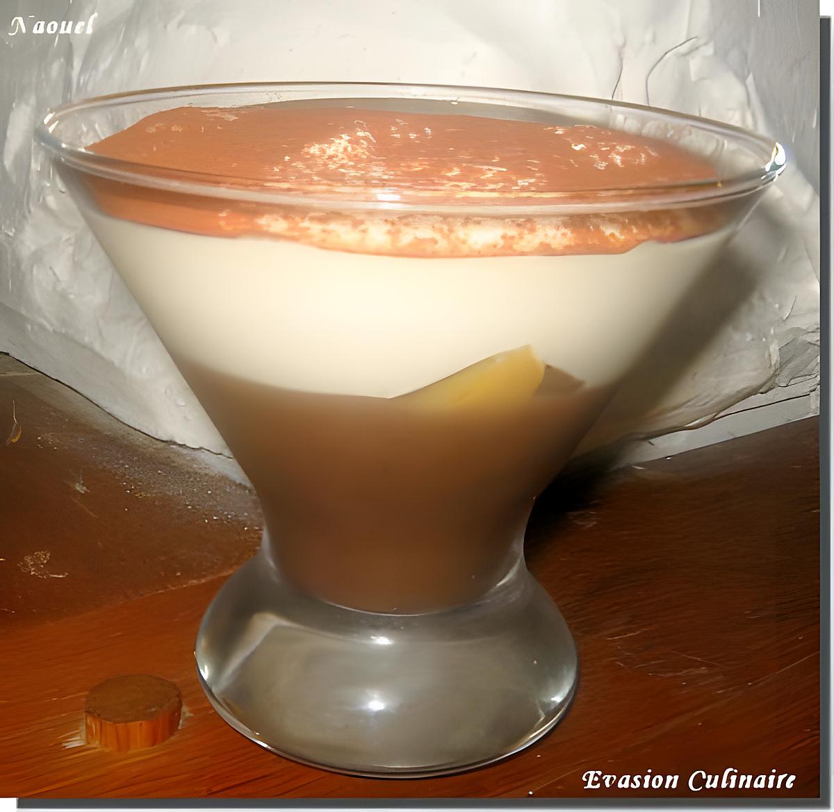 recette Tiramisu revisité à la crème de marrons et à l'orange