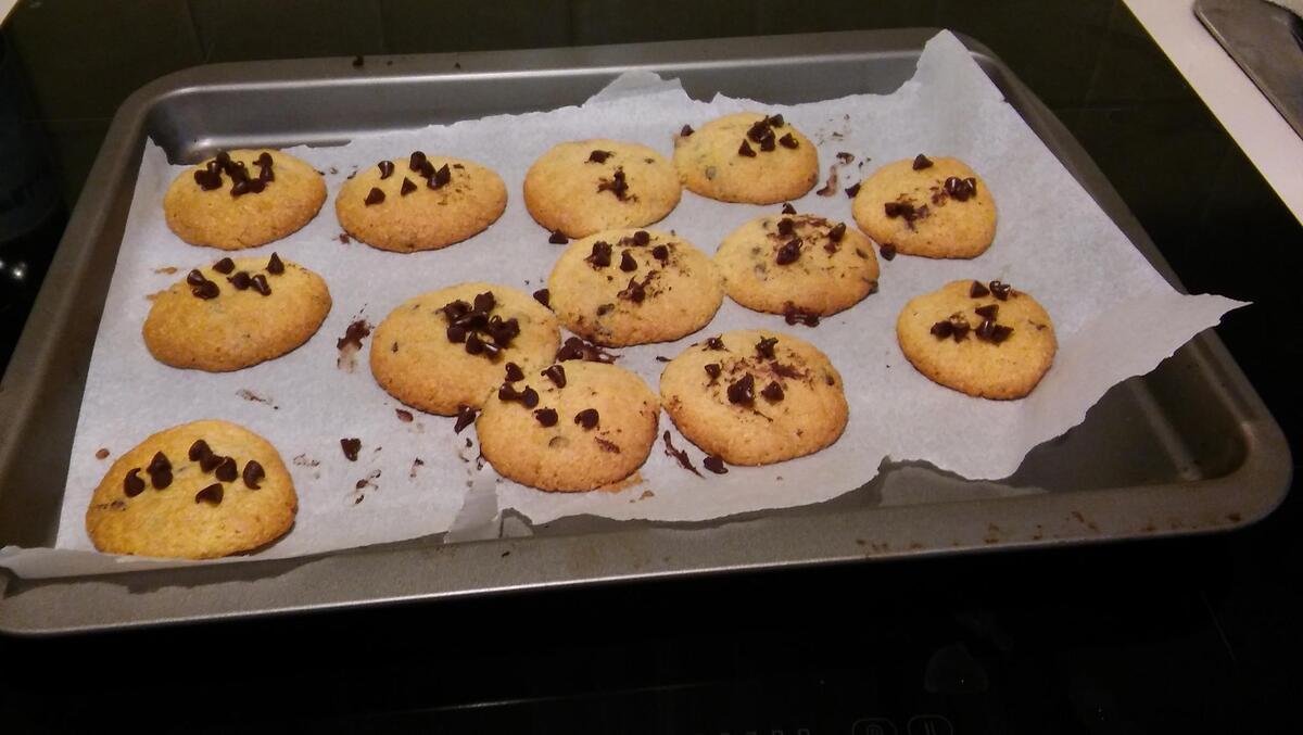 recette MINI COOKIES MOELLEUX TOUT SIMPLES