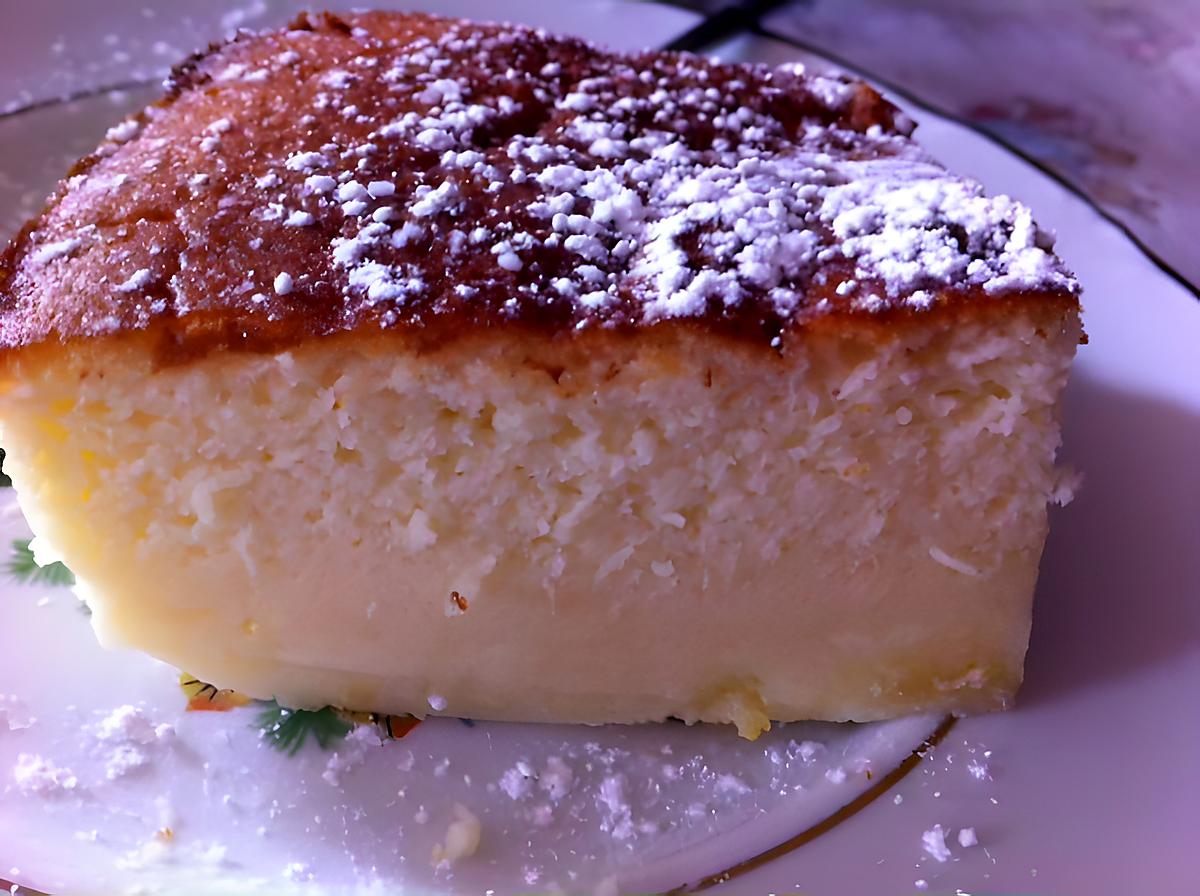 recette Gateau magique au citron