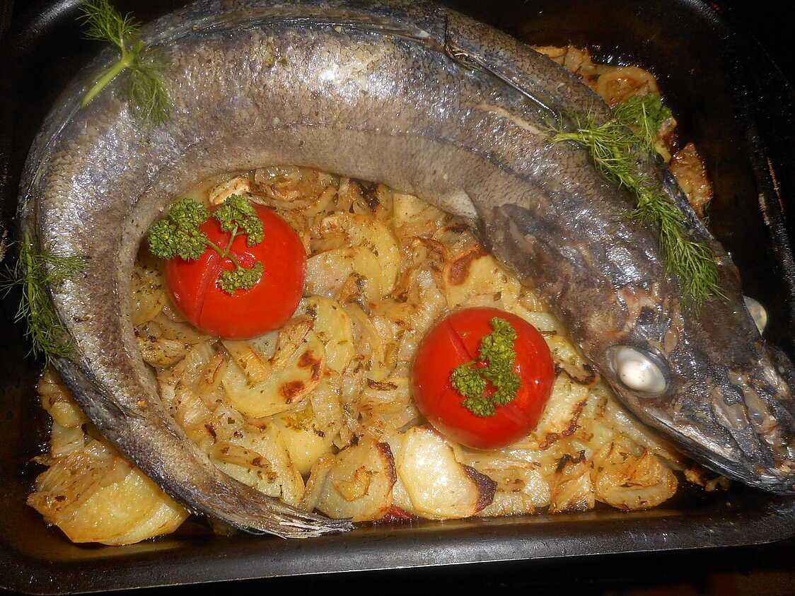 Recette de Merlu à la paysanne