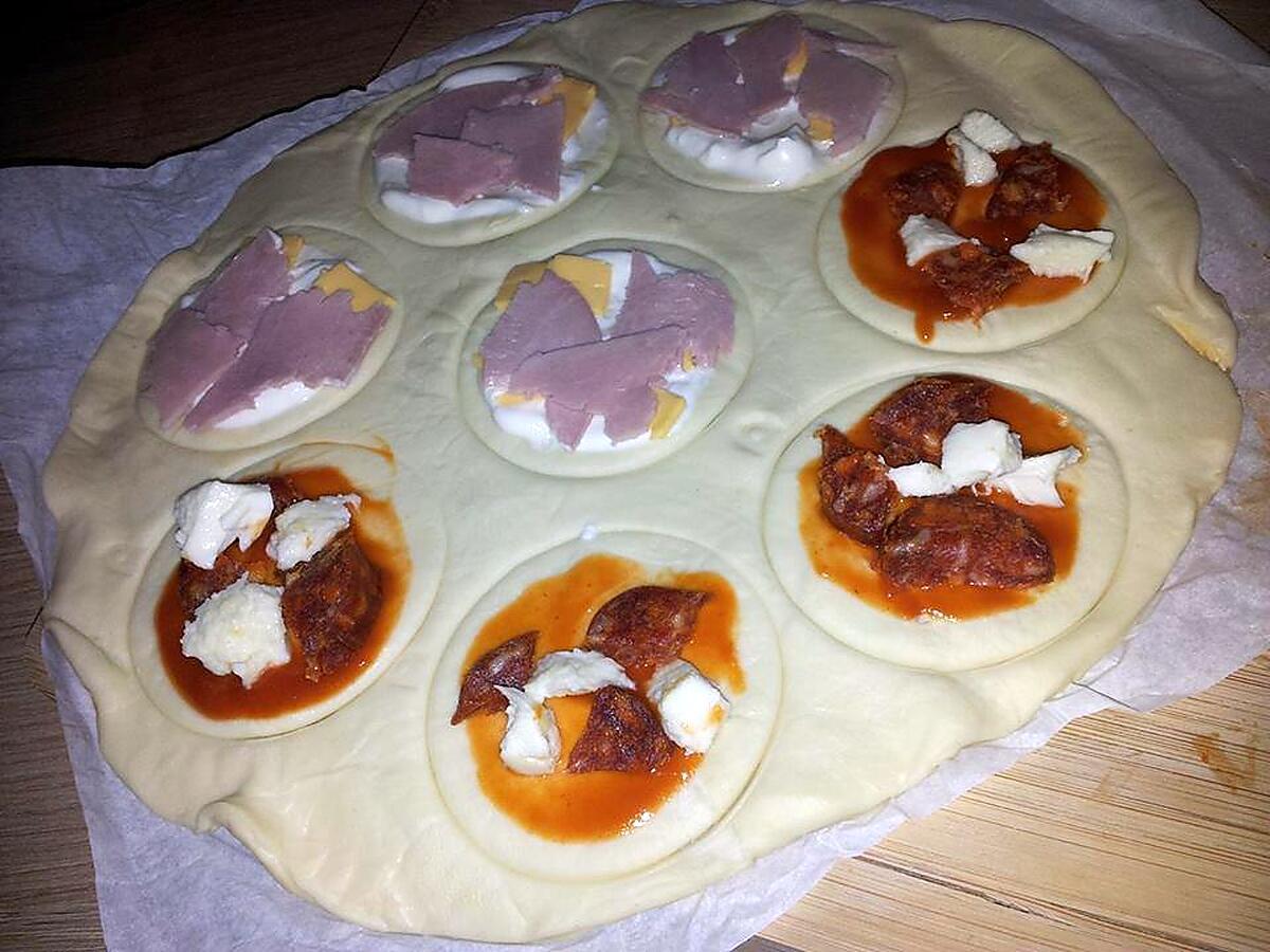 recette Pizza pops