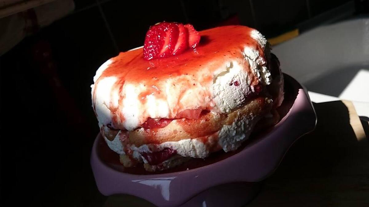 recette Tiramisu fraises-chantilly