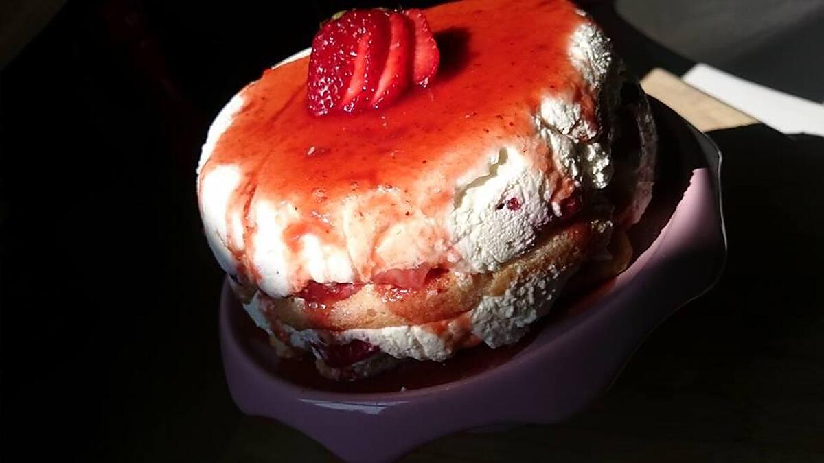 recette Tiramisu fraises-chantilly