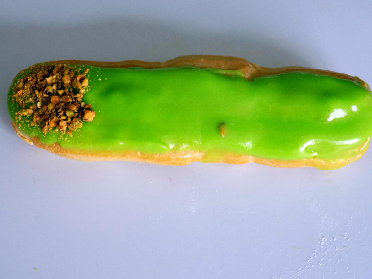 recette Eclair pistache