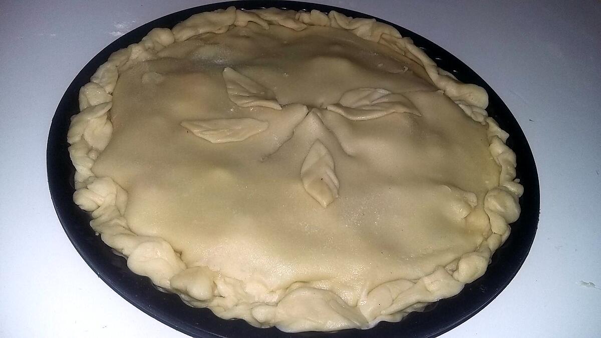 recette Chicken pie tourte au poulet américaine