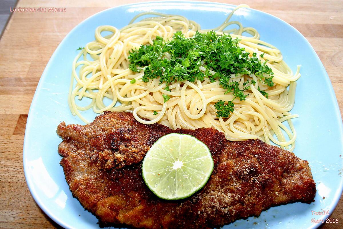 recette Escalope Milanaise