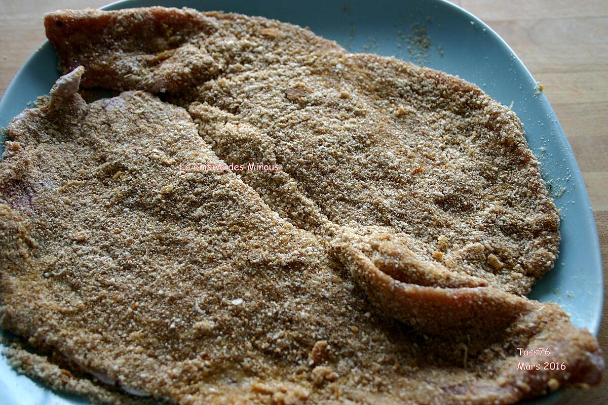 recette Escalope Milanaise