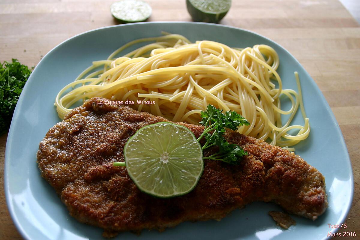 recette Escalope Milanaise