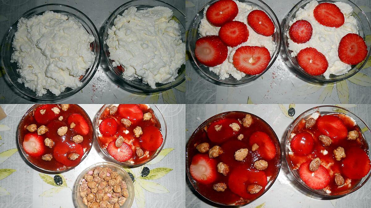 recette FRAISES AU BROCCIU