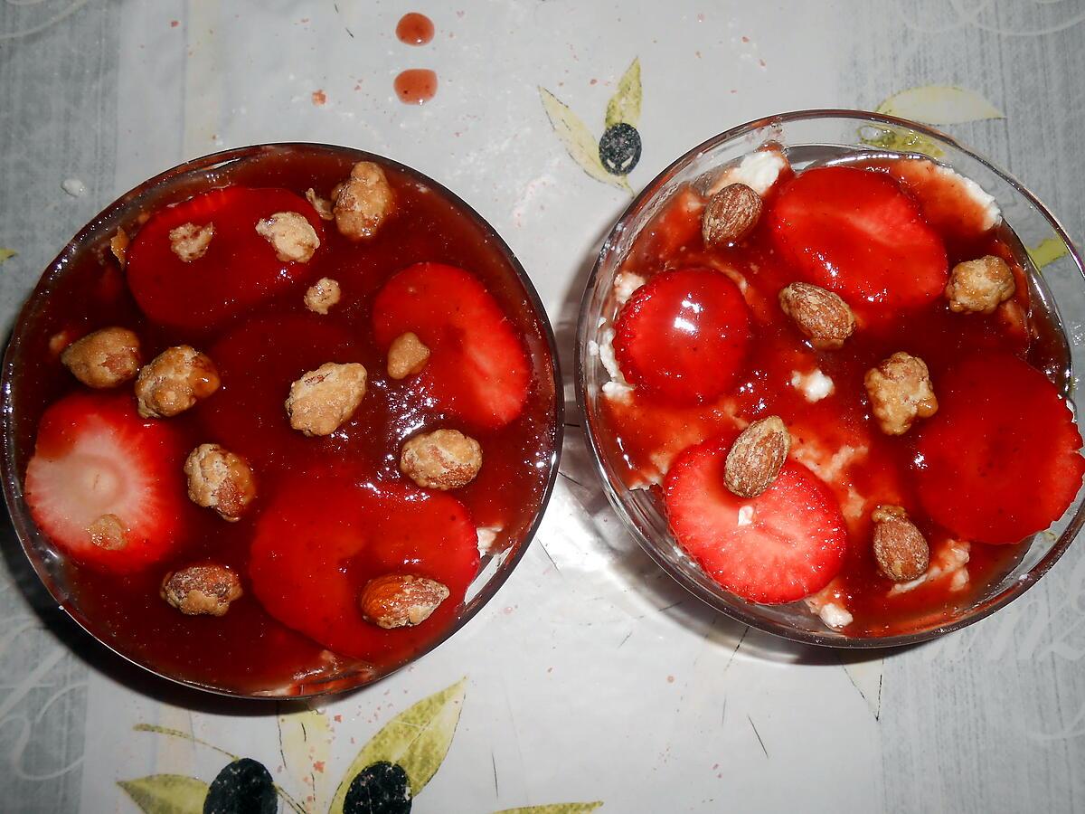 recette FRAISES AU BROCCIU