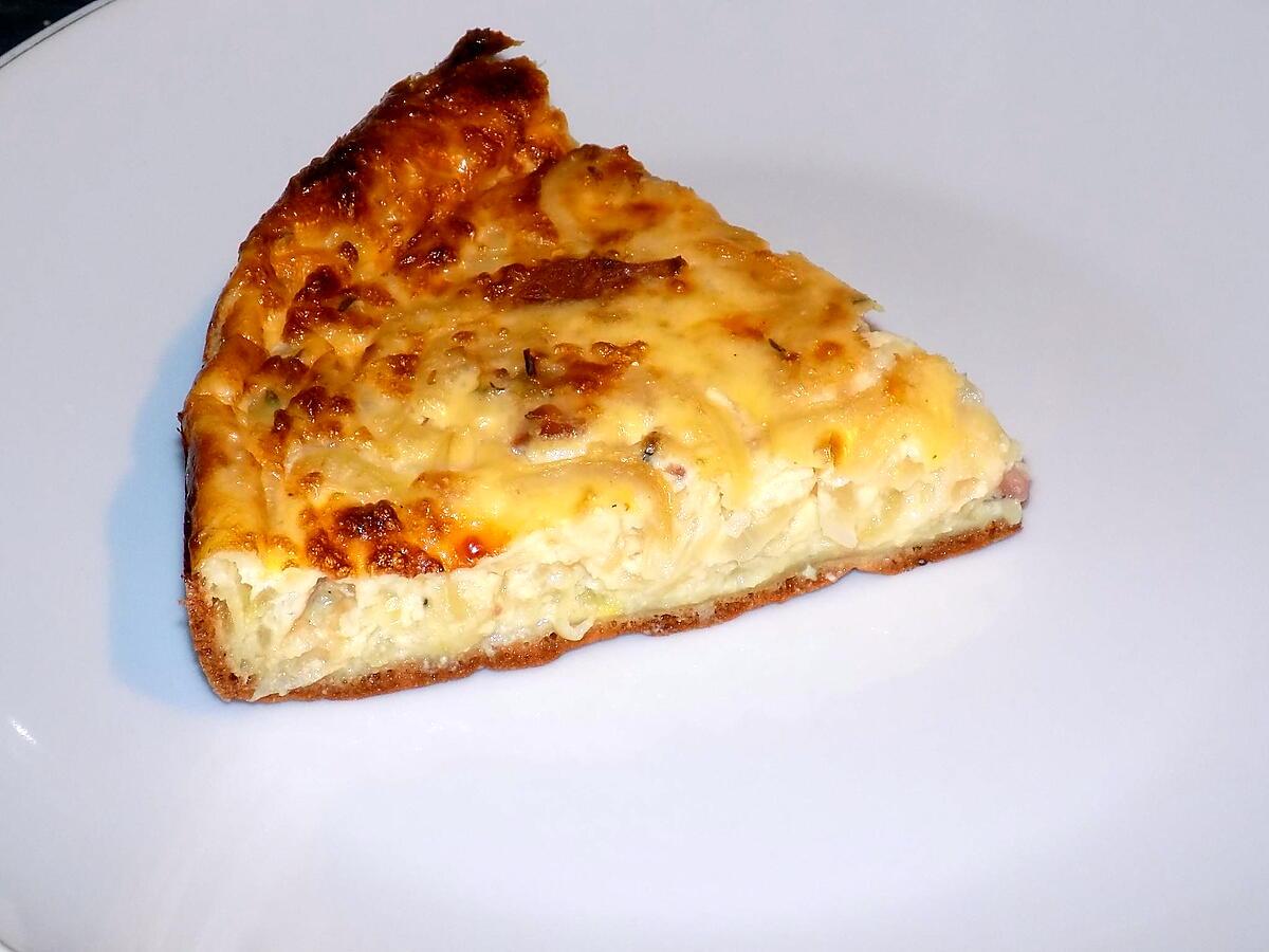 recette Tarte à l'oignon