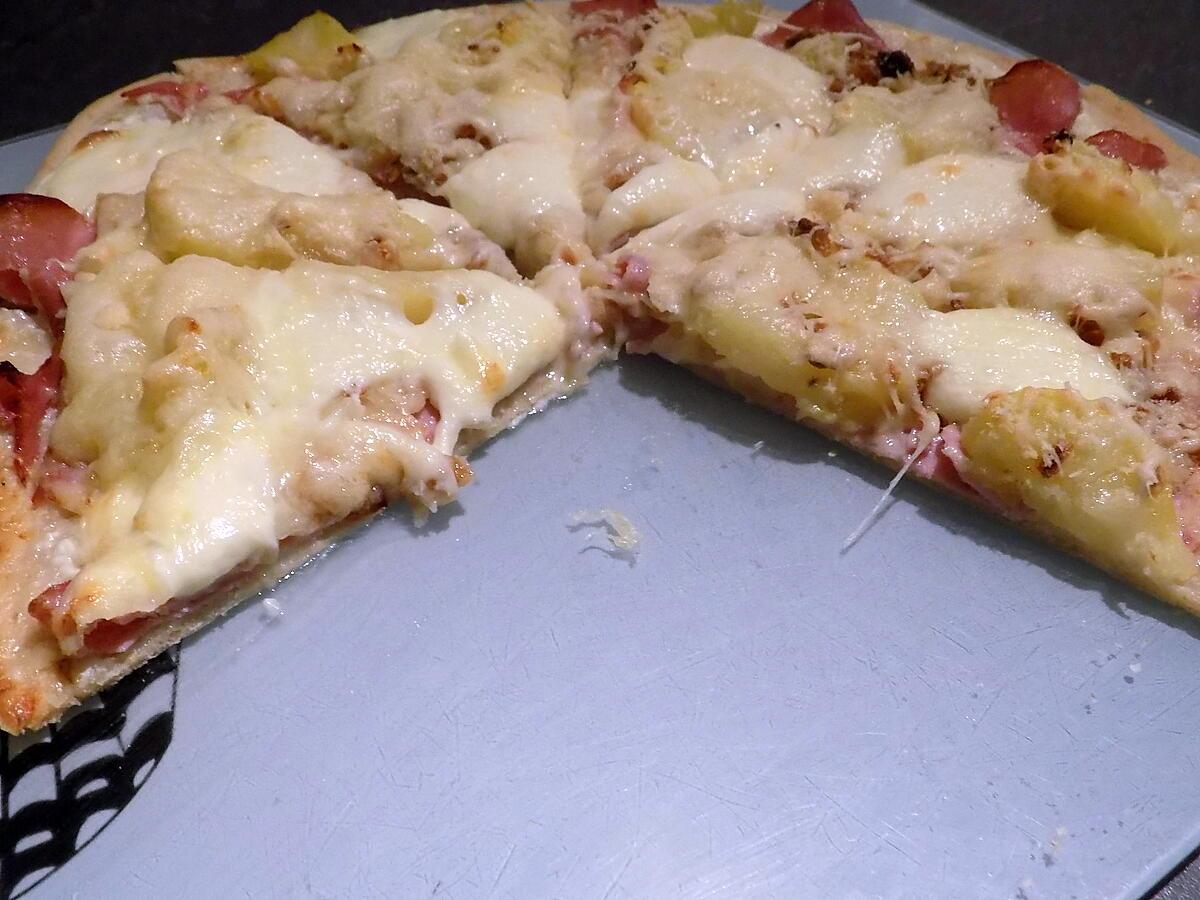 recette Pizza campagnarde