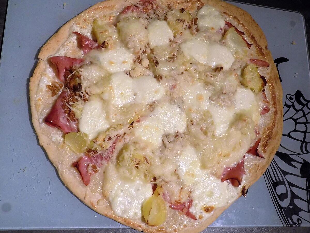 recette Pizza campagnarde