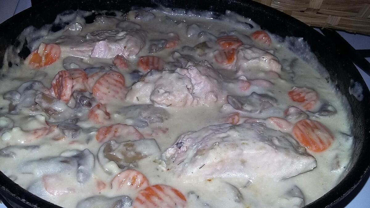 recette Blanquette de saumon
