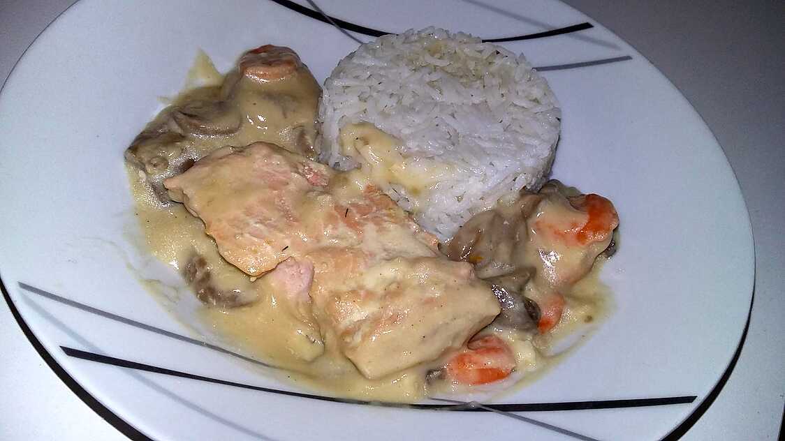 Blanquette de saumon