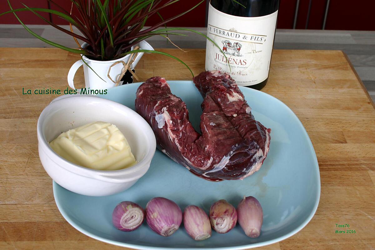 recette Onglet à l'échalotte