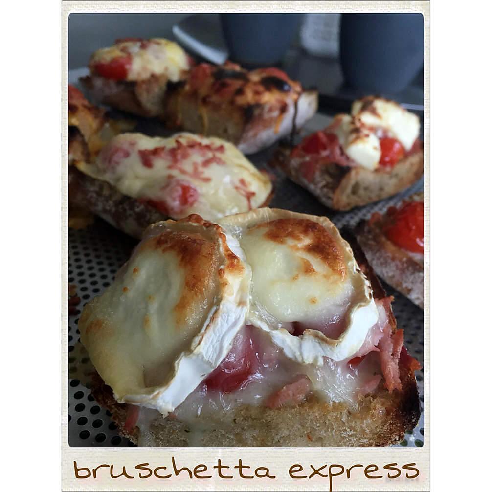 recette BRUSCHETTA EXPRESS