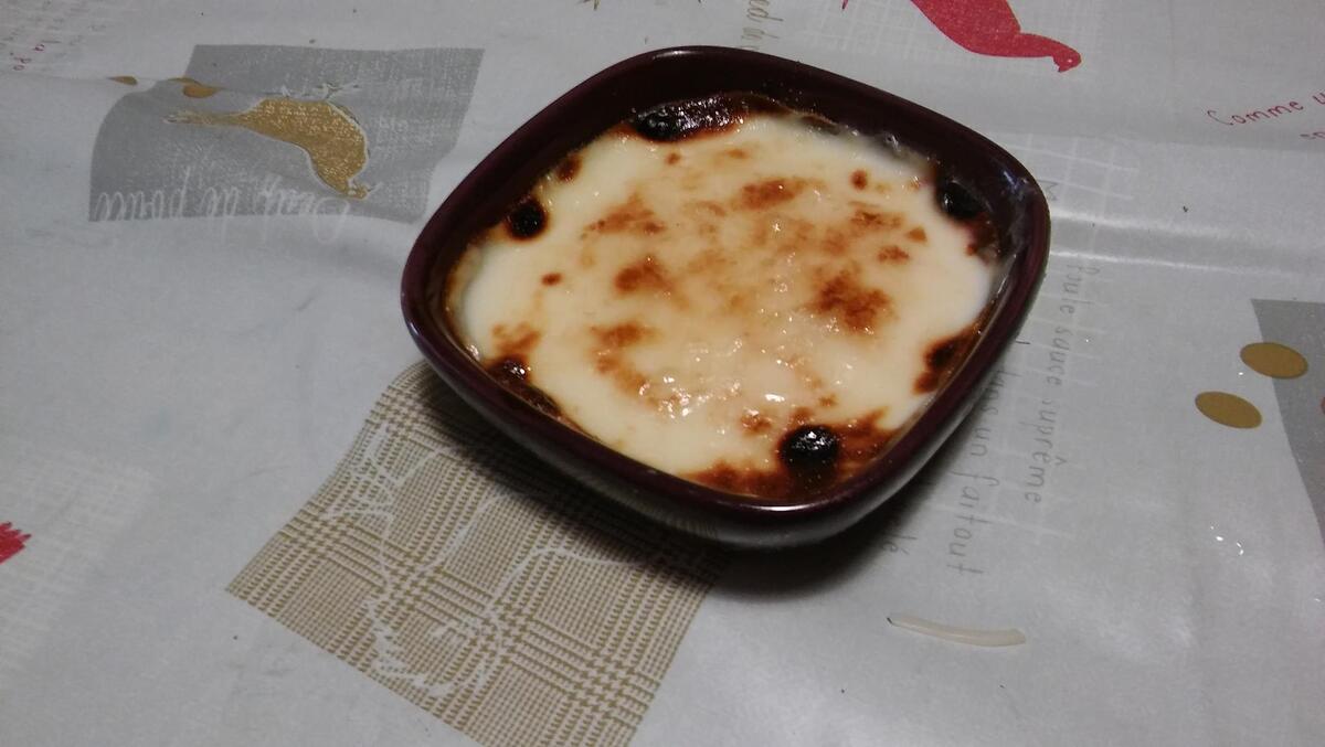 recette CREME BRULEE AU CITRON SANS OEUFS