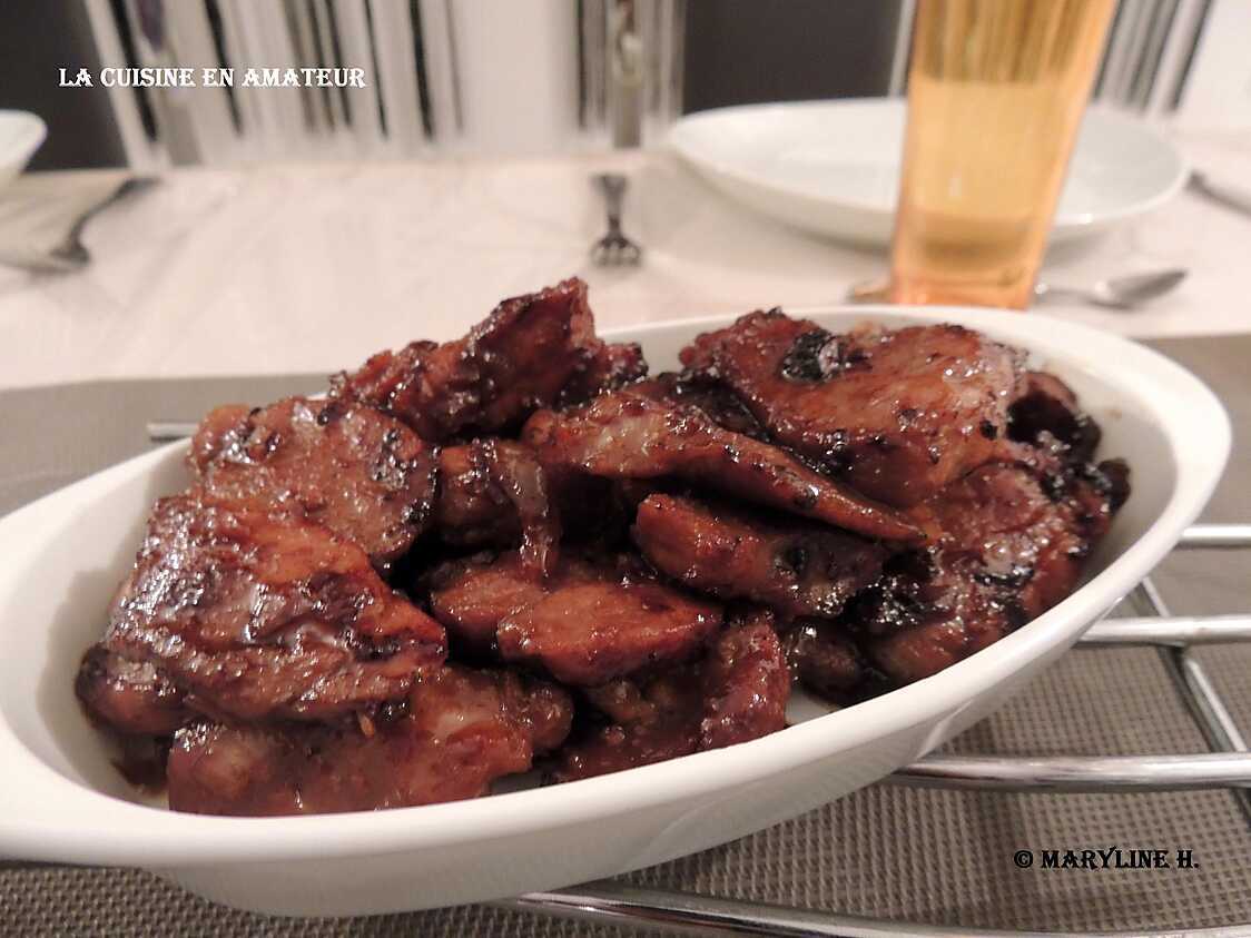 Filet Mignon De Porc Sauce Soja Miel Gingembre Recette de Filet mignon laqué au miel et sauce soja