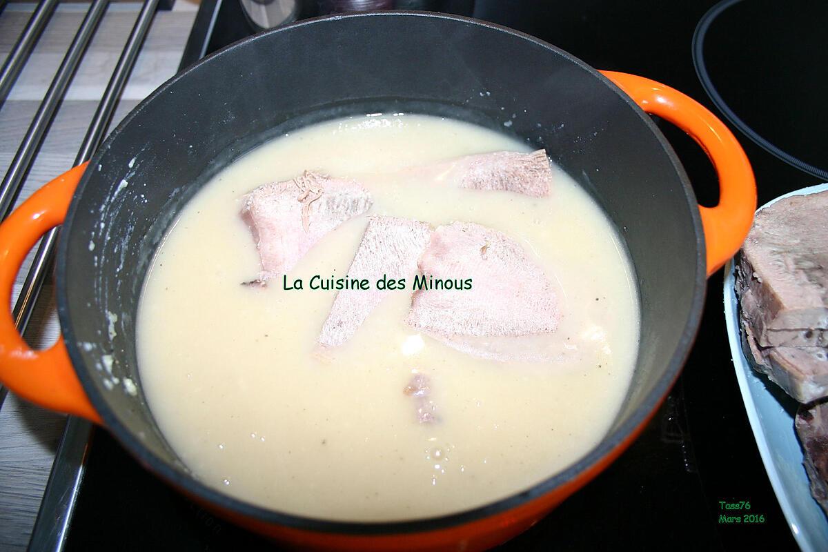 recette Langue de bœuf sauce Madère