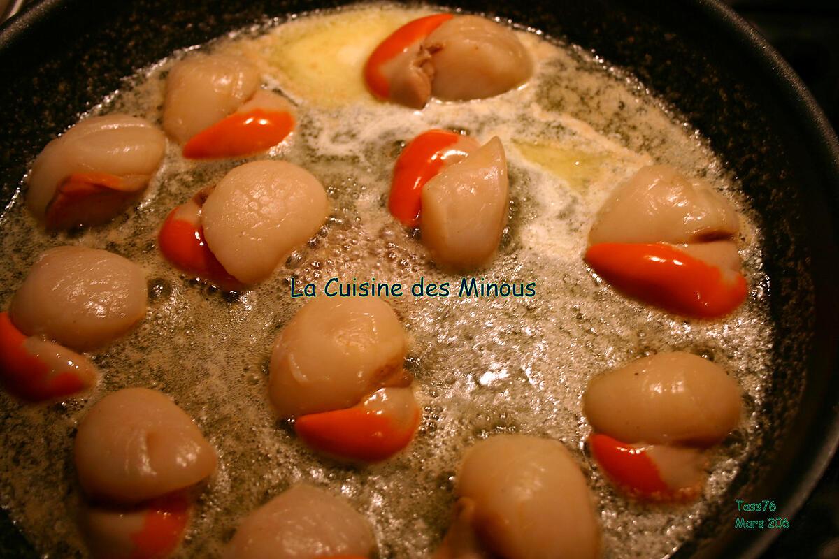 recette Noix de Saint Jacques à la Provençale