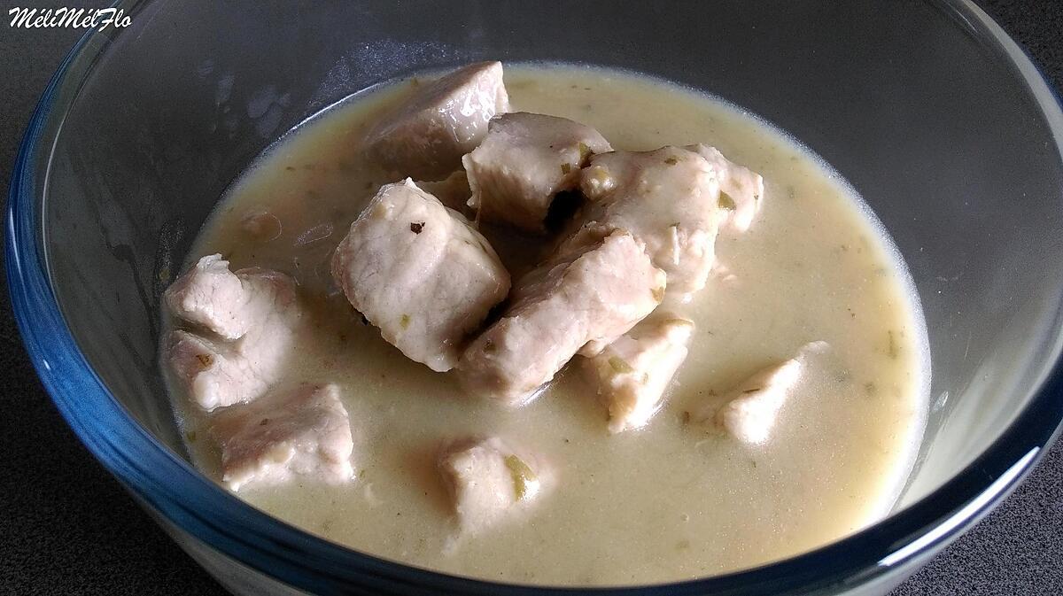 recette Sauté de porc sauce citron estragon