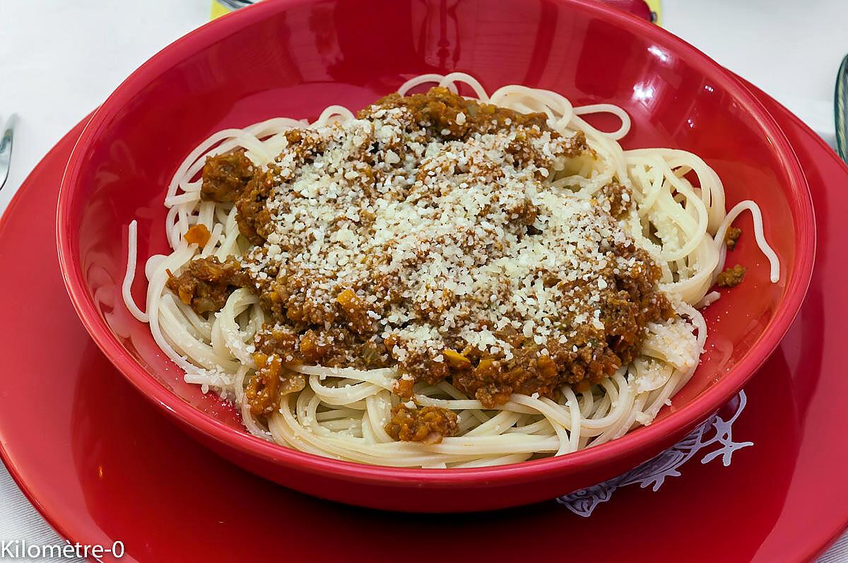 recette Spaghetti bolognaises
