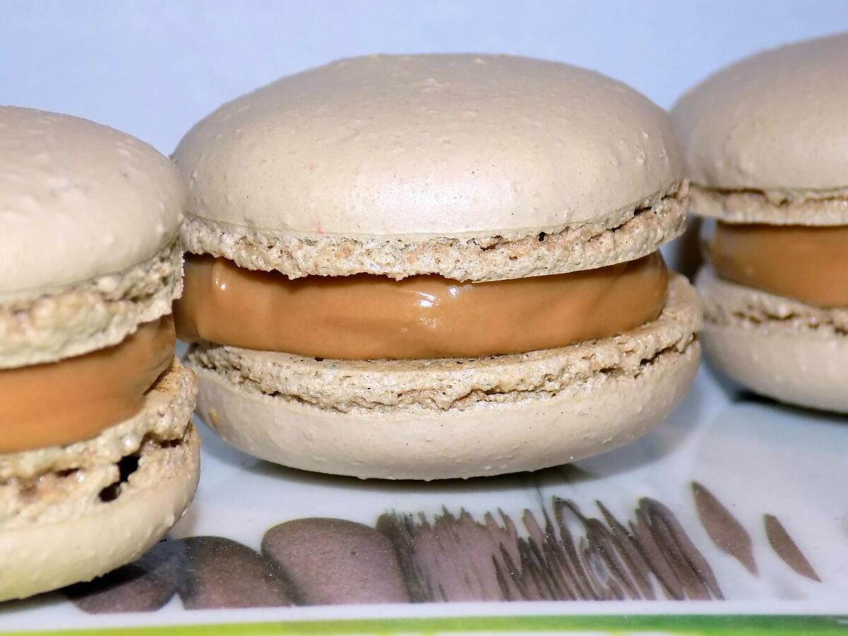 recette Macarons caramel