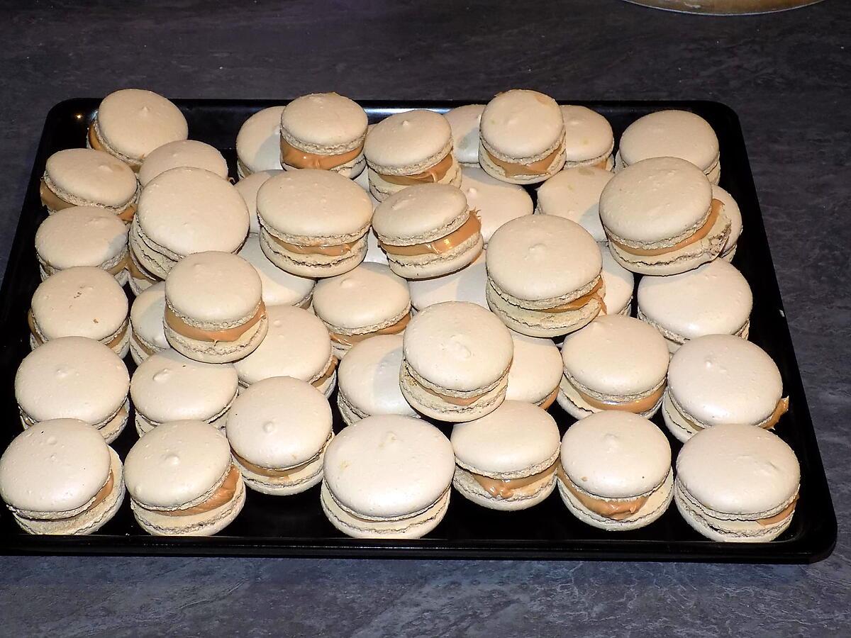 recette Macarons caramel