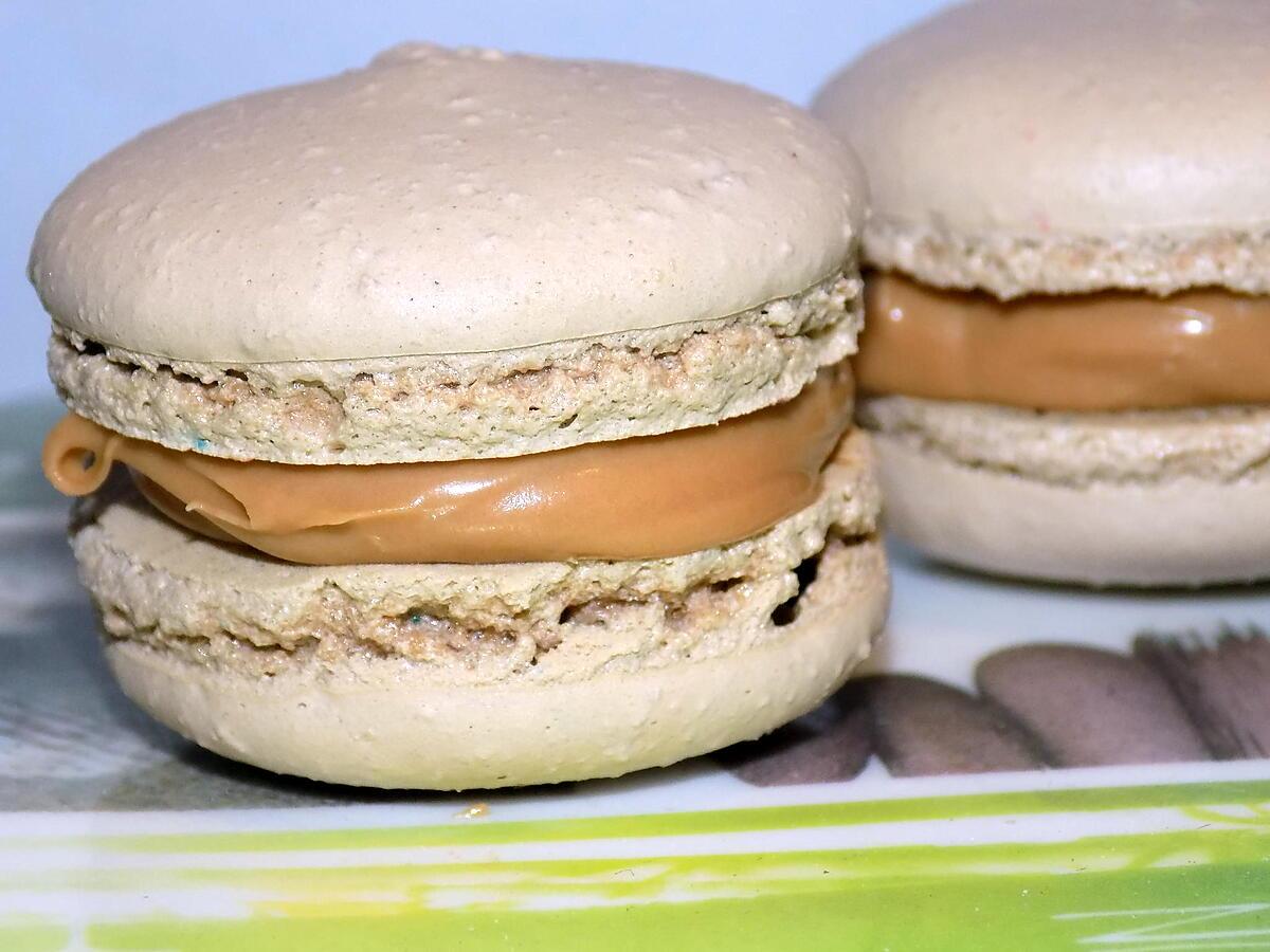 recette Macarons caramel