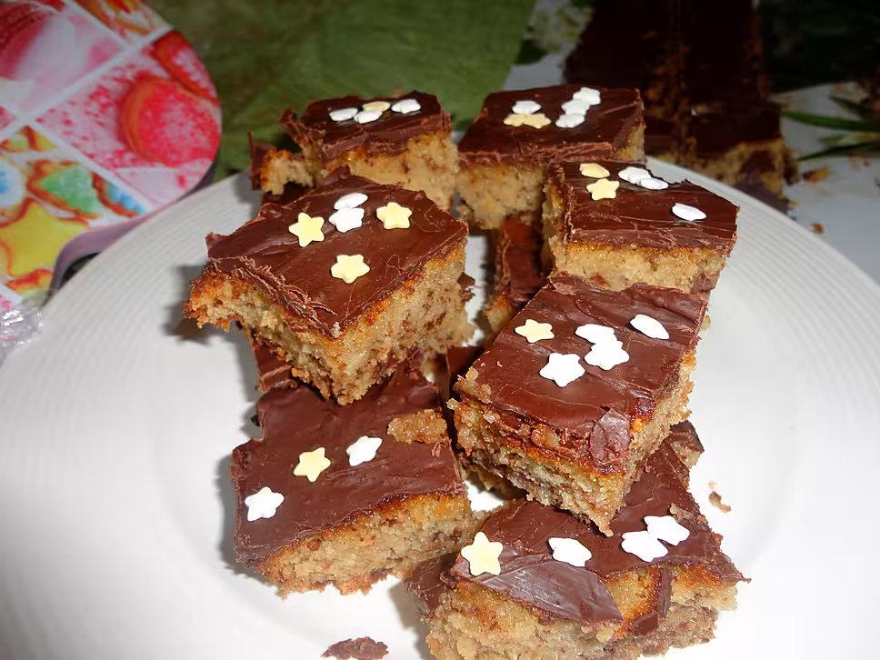 recette carrées de pâques a la chapelure