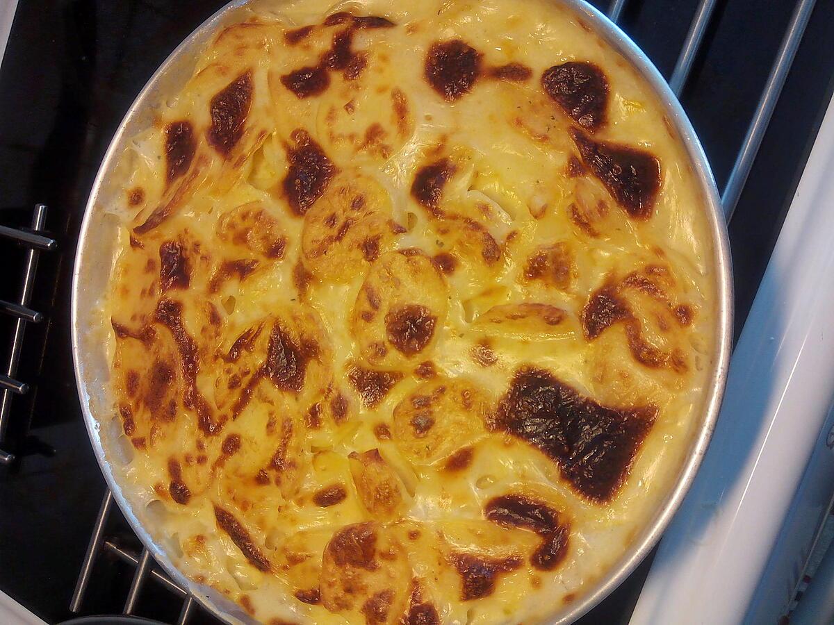 recette gratin de pomme de terre au four