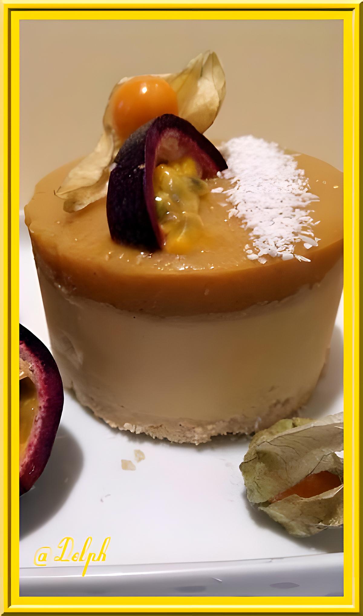 recette Minis Bavarois aux fruits exotiques