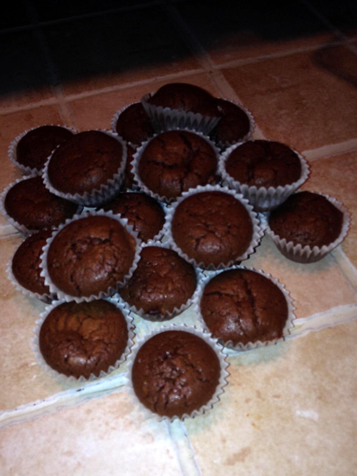 recette Petit muffins au chocolat