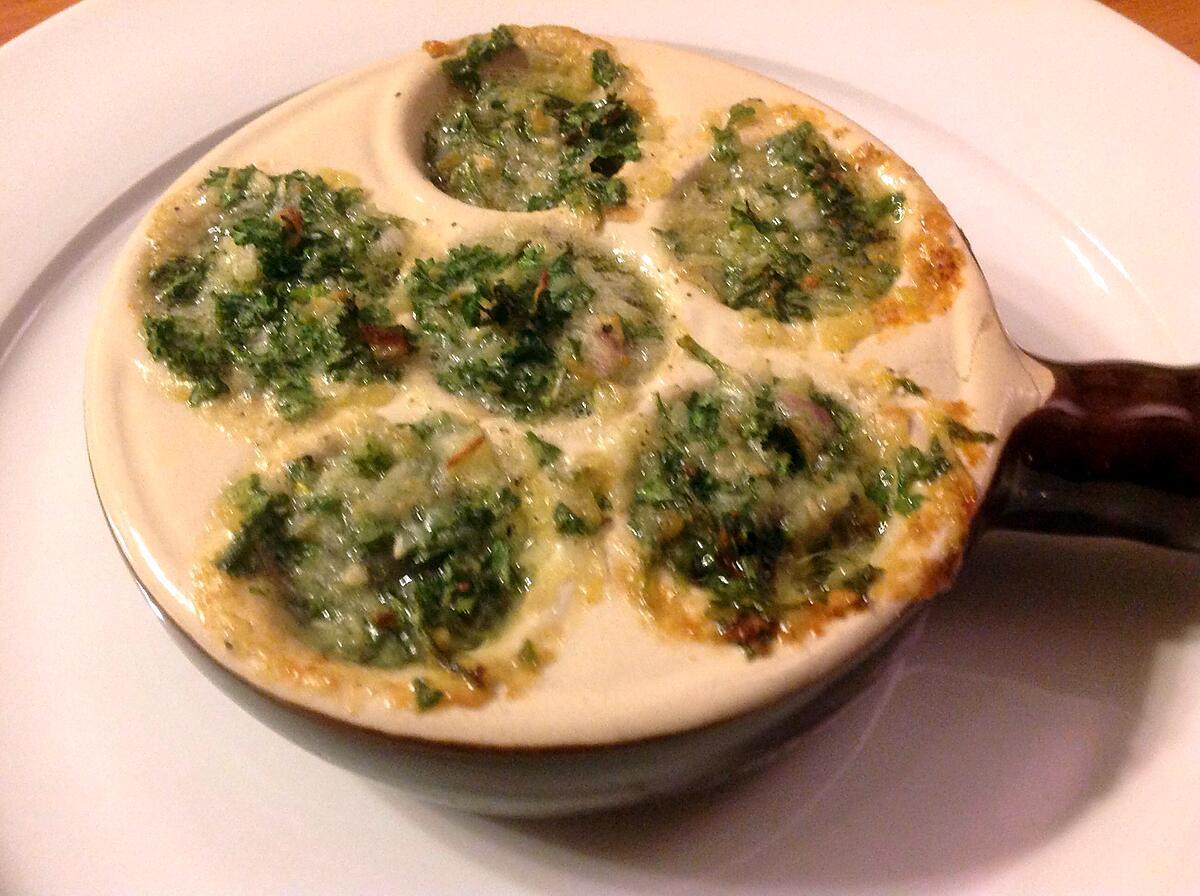 recette Escargots de Bourgogne