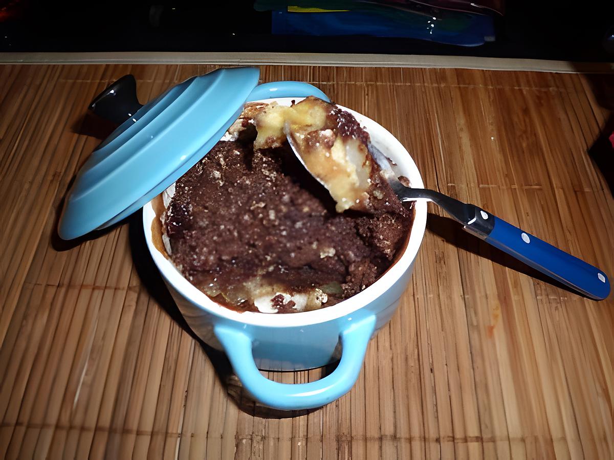 recette crumble banane poire chocolat