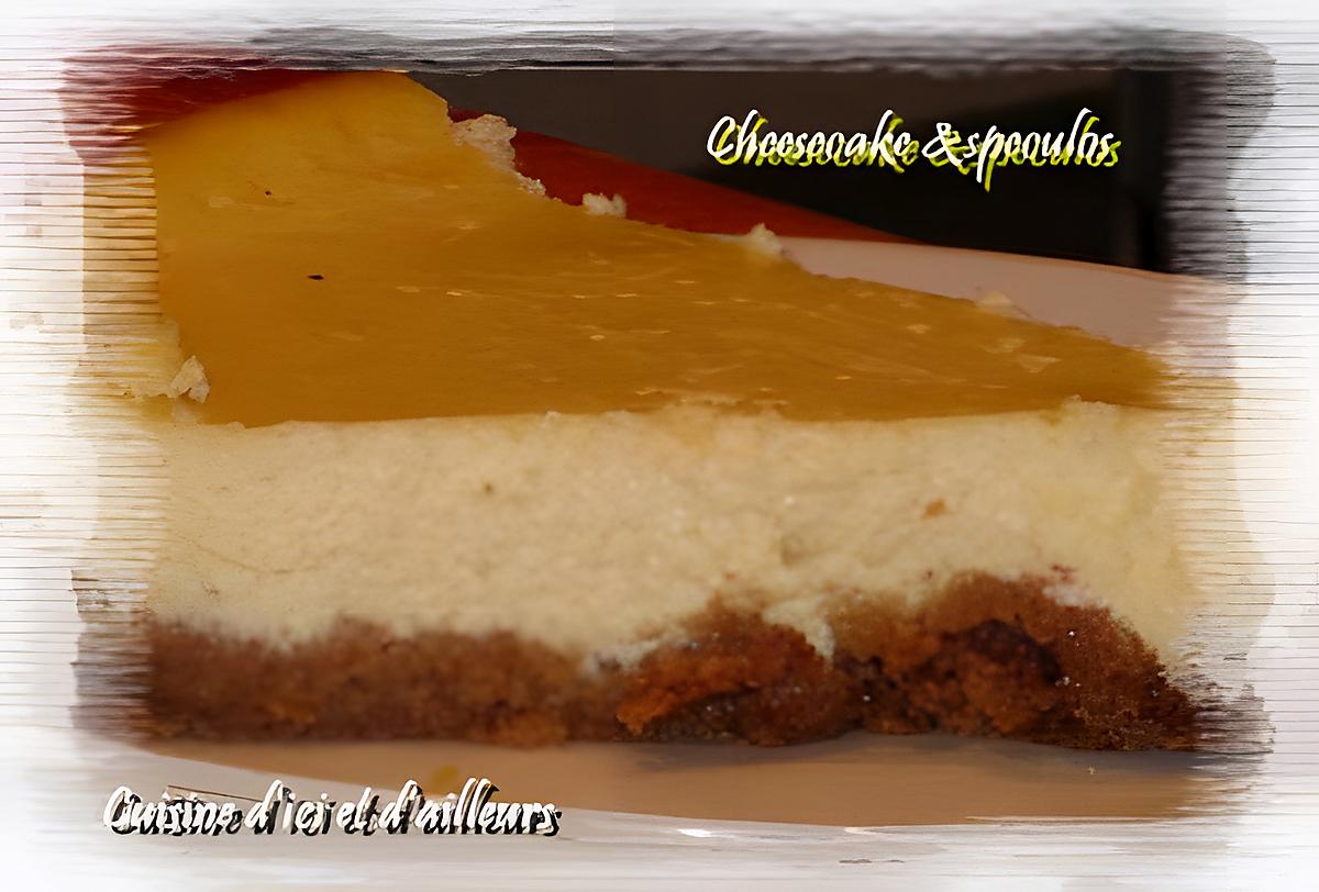 recette Cheesecake & spéculos